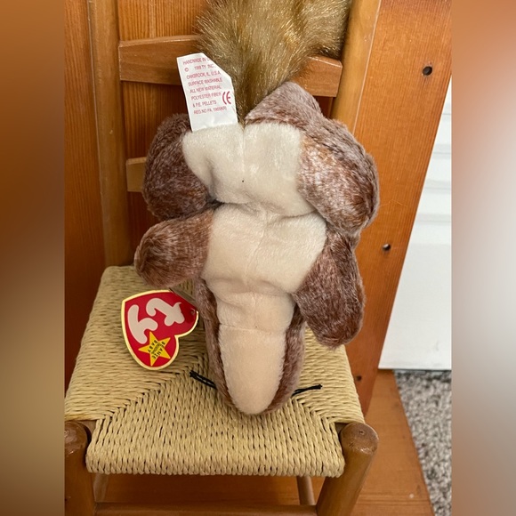 Ty Beanie Babies Chipper The Chipmunk 1999 , tag errors,Retired - Picture 7 of 8